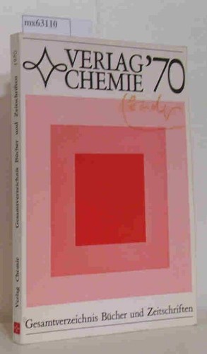 Verlag chemie 70 - verlag,