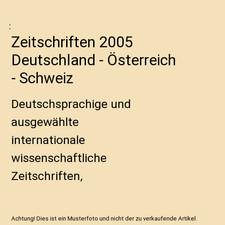 Zeitschriften 2005 Deutschland
